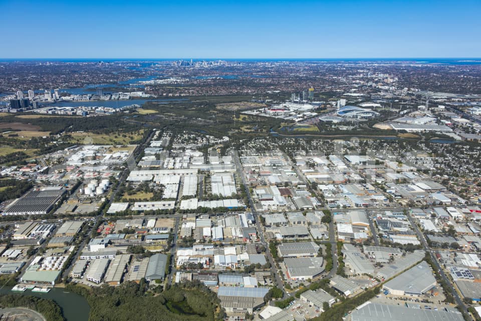 Aerial Image of Silverwater