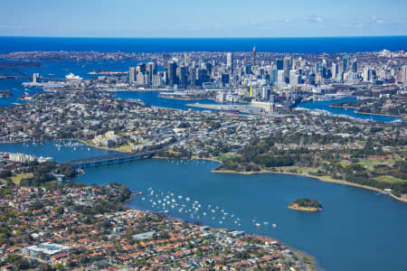 Aerial Image of DRUMMOYNE AND RUSSELL LEA