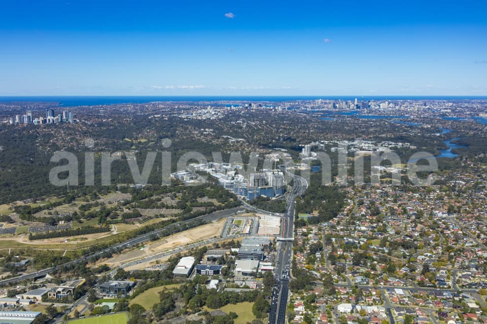 Aerial Image of Macquarie Park Development