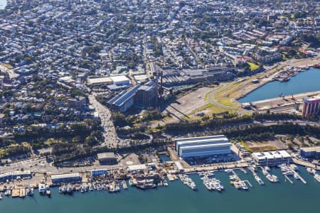 Aerial Image of ROZELLE