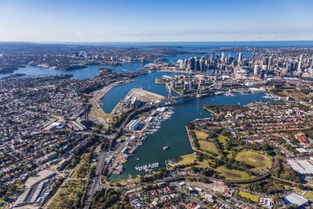 Aerial Image of LILYFIELD