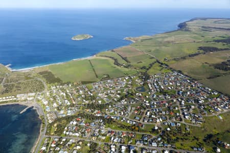 Aerial Image of VICTOR HARBOR AND PORT ELLIOT