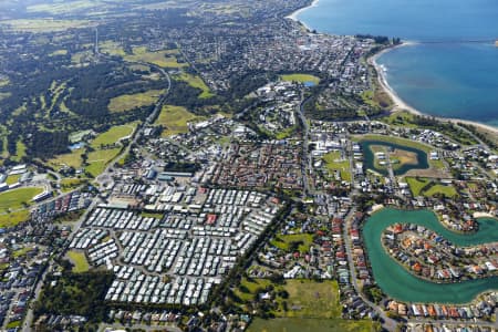 Aerial Image of VICTOR HARBOR AND PORT ELLIOT