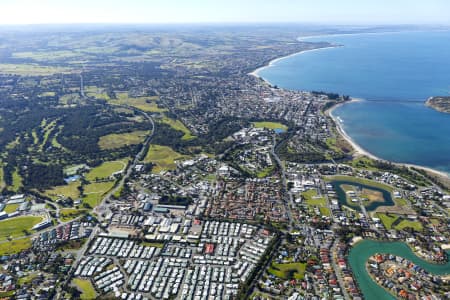 Aerial Image of VICTOR HARBOR AND PORT ELLIOT