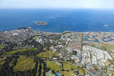 Aerial Image of VICTOR HARBOR AND PORT ELLIOT