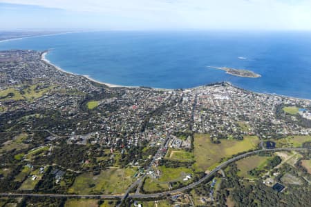 Aerial Image of VICTOR HARBOR AND PORT ELLIOT