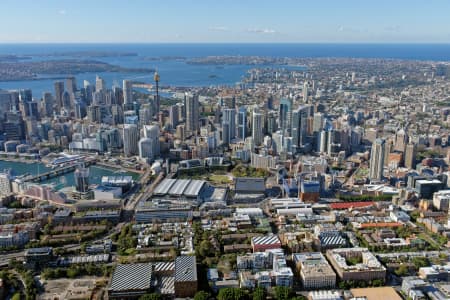 Aerial Image of ULTIMO LOOKING EAST