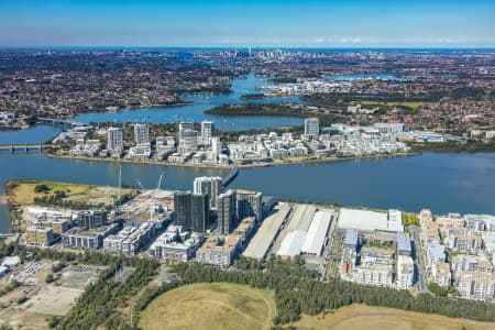 Aerial Image of WENTWORTH POINT