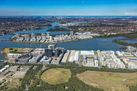 Aerial Image of WENTWORTH POINT