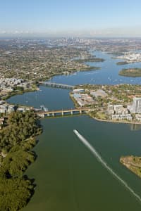 Aerial Image of RHODES LOOKING EAST