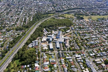 Aerial Image of GREENSLOPES PRIVATE HOSPITAL FROM THE EAST