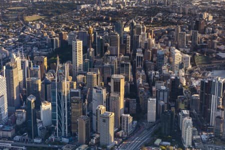 Aerial Image of SYDNEY DUSK