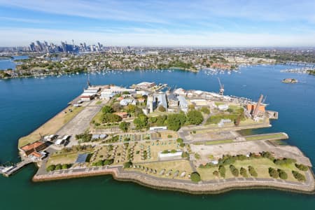 Aerial Image of COCKATOO ISLAND LOOKING SOUTH-EAST
