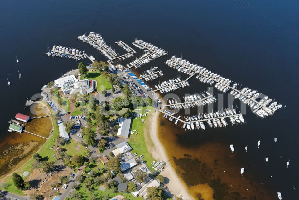 Aerial Image of Royal Freshwater Bay Yacht Club
