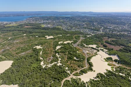 Aerial Image of BELMONT WETLANDS STATE PARK LOOKING NORTH-WEST