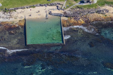 Aerial Image of SHELLY BEACH OCEAN POOL CRONULLA