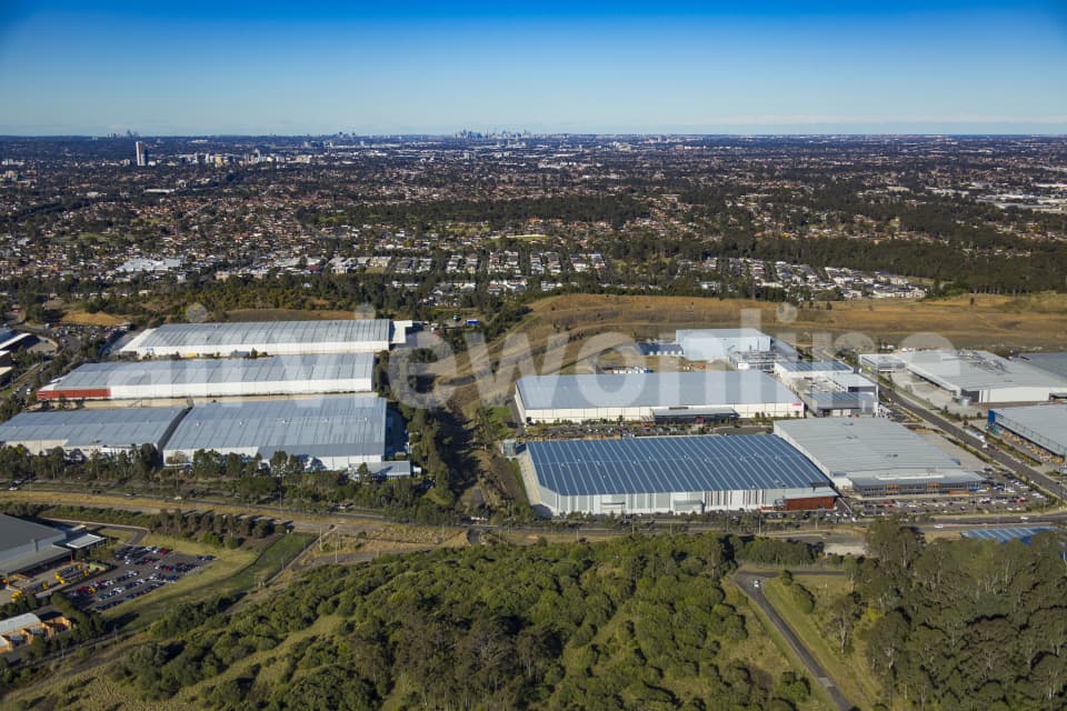 Aerial Image of Prospect To Sydeny CBD
