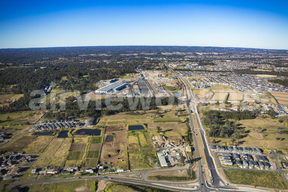 Aerial Image of Cudgegong Road Station