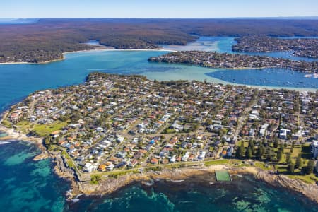 Aerial Image of SHELLY BEACH OCEAN POOL CRONULLA