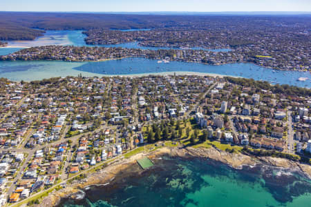 Aerial Image of SHELLY BEACH OCEAN POOL CRONULLA