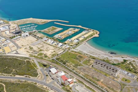 Aerial Image of SOUTH FREMANTLE POWER STATION AND PORT COOGEE, LOOKING SOUTH-WEST