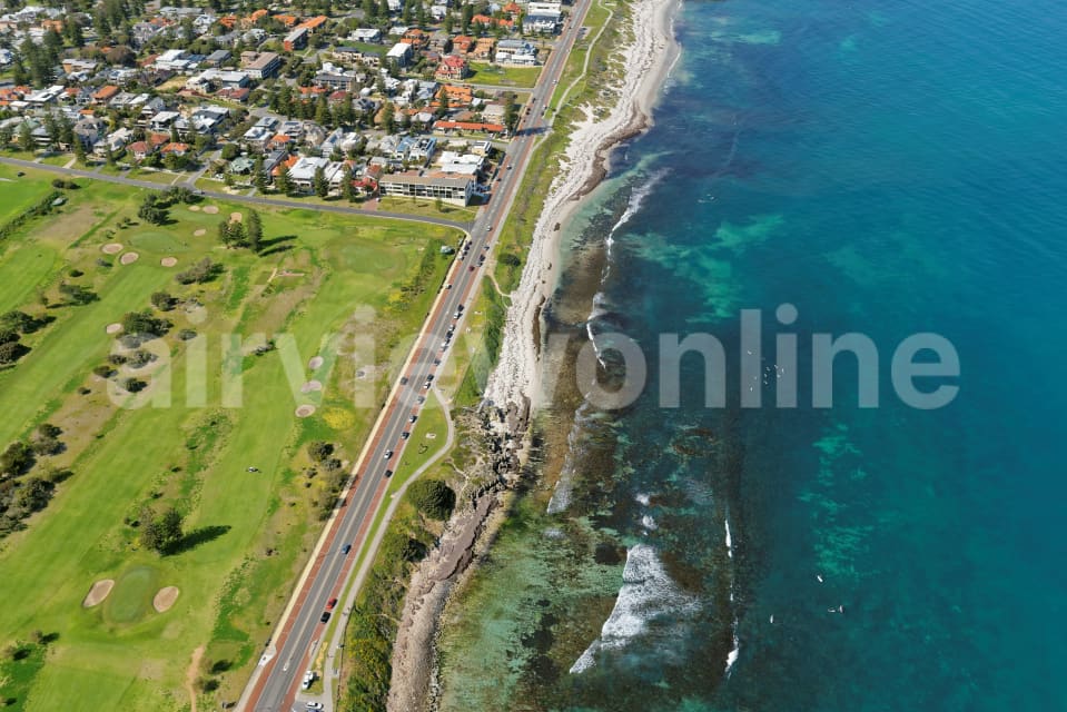 Aerial Image of Cottesloe Looking South