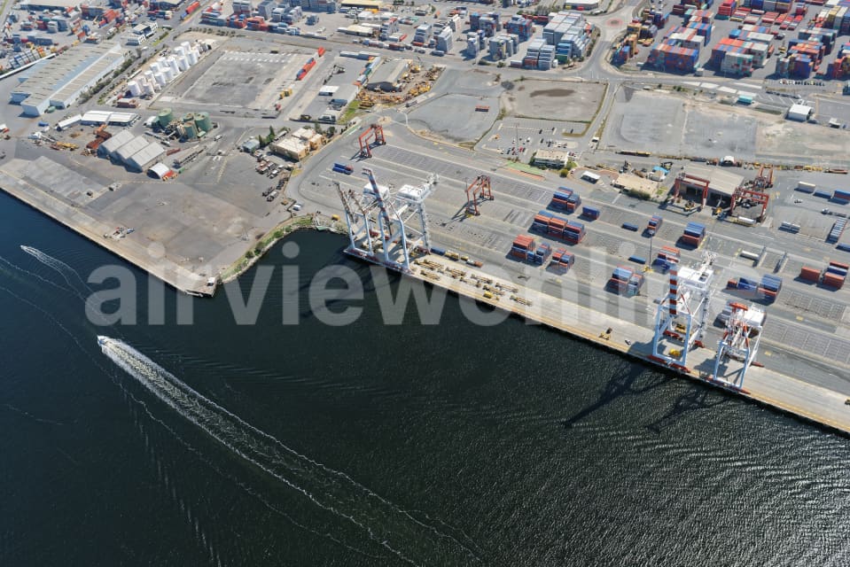 Aerial Image of Fremantle Ports Viewed From The East