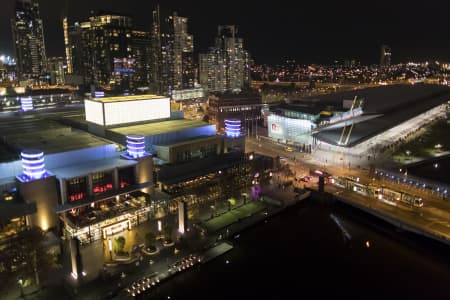 Aerial Image of MELBOURNE SOUTH BANK NIGHT SERIES