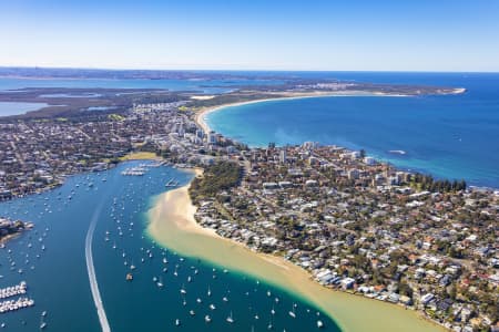 Aerial Image of GUNNAMATTA BAY PORT HACKING CRONULLA