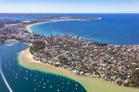 Aerial Image of GUNNAMATTA BAY PORT HACKING CRONULLA