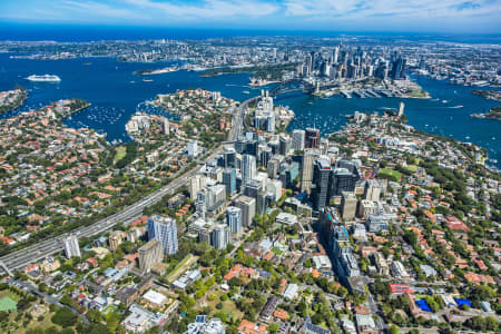 Aerial Image of NORTH SYDNEY