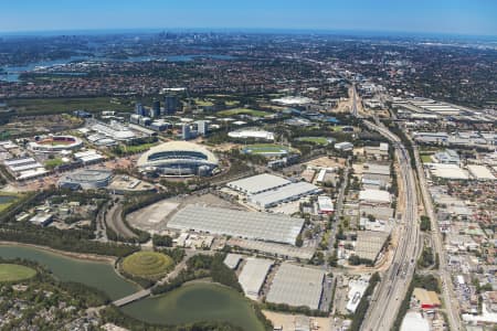 Aerial Image of SYDNEY OLYMPIC PARK