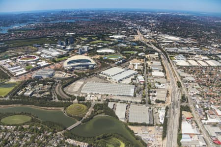 Aerial Image of SYDNEY OLYMPIC PARK