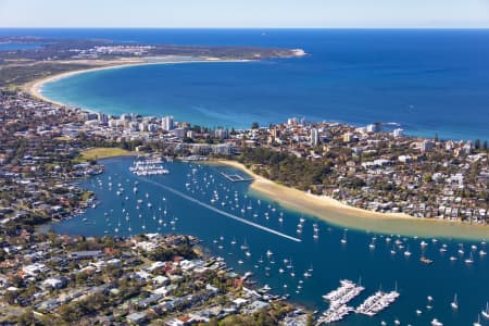 Aerial Image of GUNNAMATTA BAY PORT HACKING CRONULLA