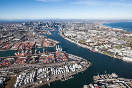 Aerial Image of COODE ISLAND TO MELBOURNE