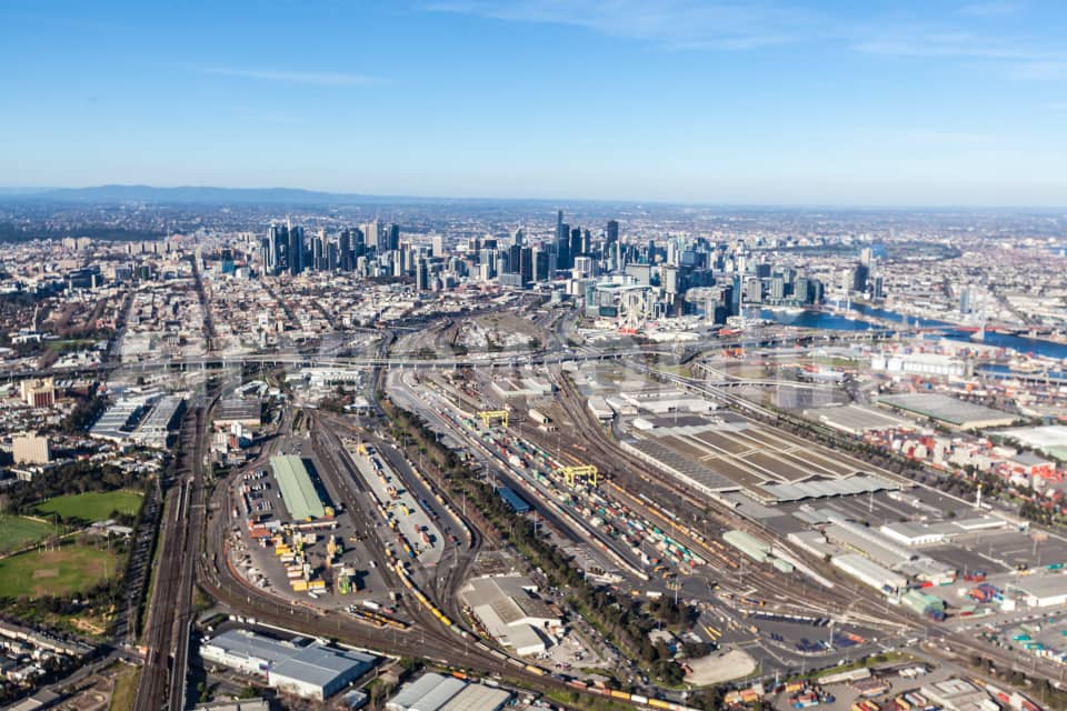 Aerial Image of North Melbourne