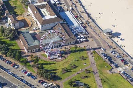 Aerial Image of THERE IS A FERRIS WHEEL IN BONDI !