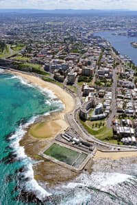 Aerial Image of NEWCASTLE OCEAN BATHS LOOKING SOUTH-WEST