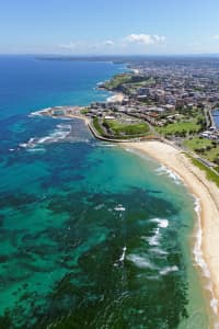 Aerial Image of NOBBYS BEACH LOOKING SOUTH-WEST