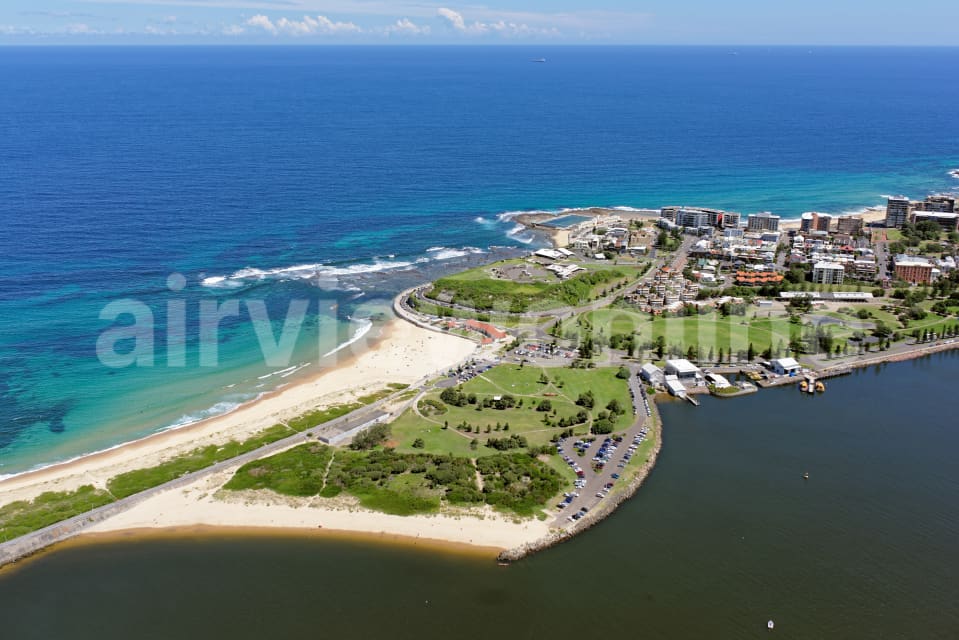 Aerial Image of Newcastle East Looking South