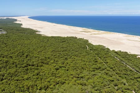 Aerial Image of FERN BAY BEACH LOOKING EAST