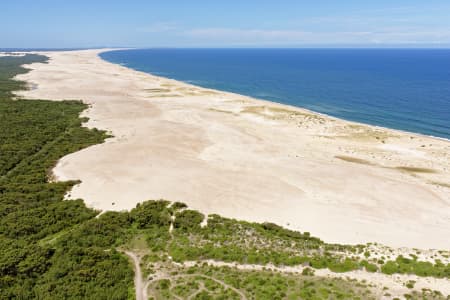 Aerial Image of FERN BAY BEACH LOOKING EAST