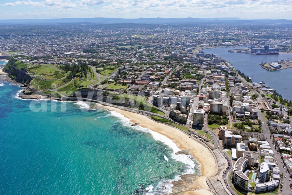 Aerial Image of Newcastle Looking West