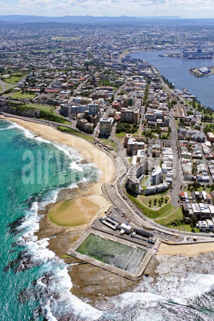 Aerial Image of Newcastle Ocean Baths Looking South-West