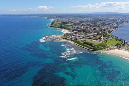 Aerial Image of NEWCASTLE EAST LOOKING SOUTH-WEST OVER CITY