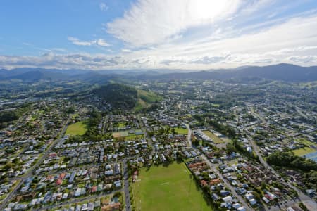 Aerial Image of COFFS HARBOUR LOOKING NORTH-WEST