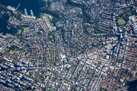 Aerial Image of ST LEONARDS VERTICAL