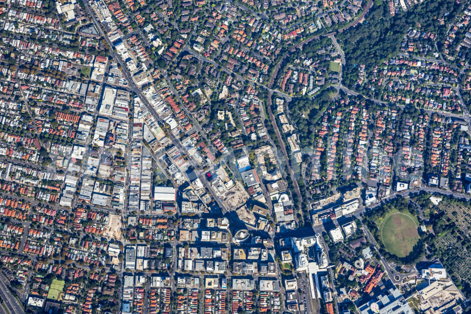 Aerial Image of St Leonards Vertical
