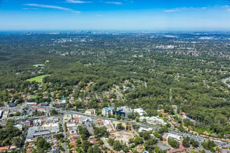 Aerial Image of PENNANT HILLS