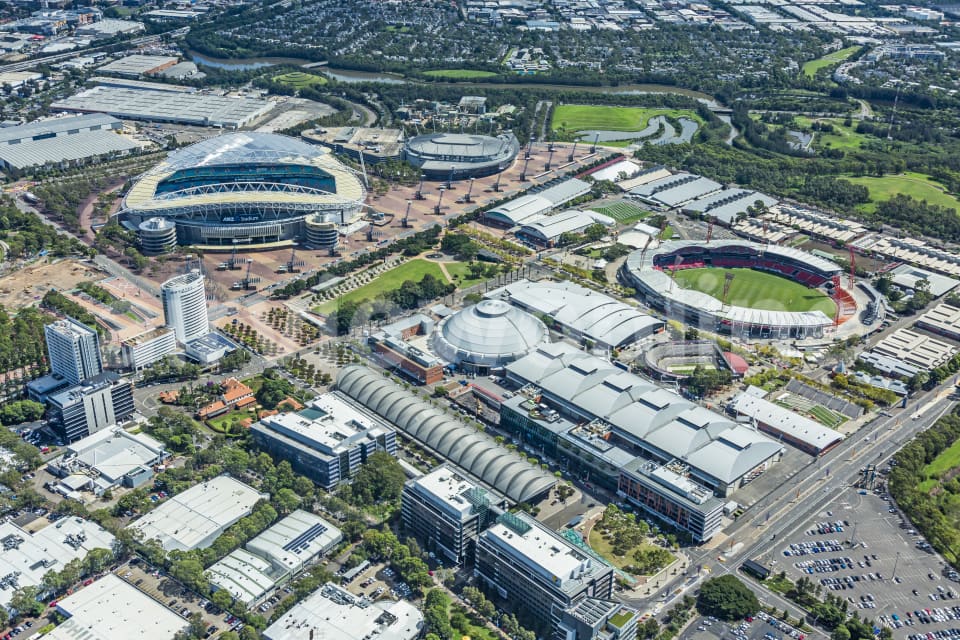 Aerial Image of Olympic Park